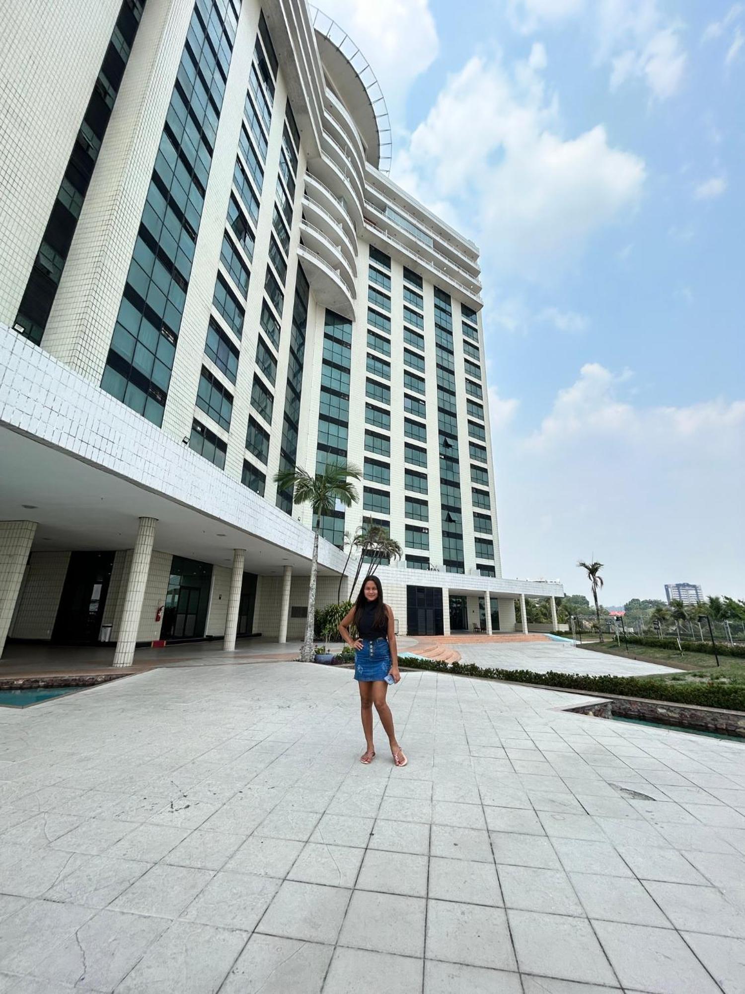Tropical Executive Flat Vista da Orla Aparthotel Manaus Exterior foto