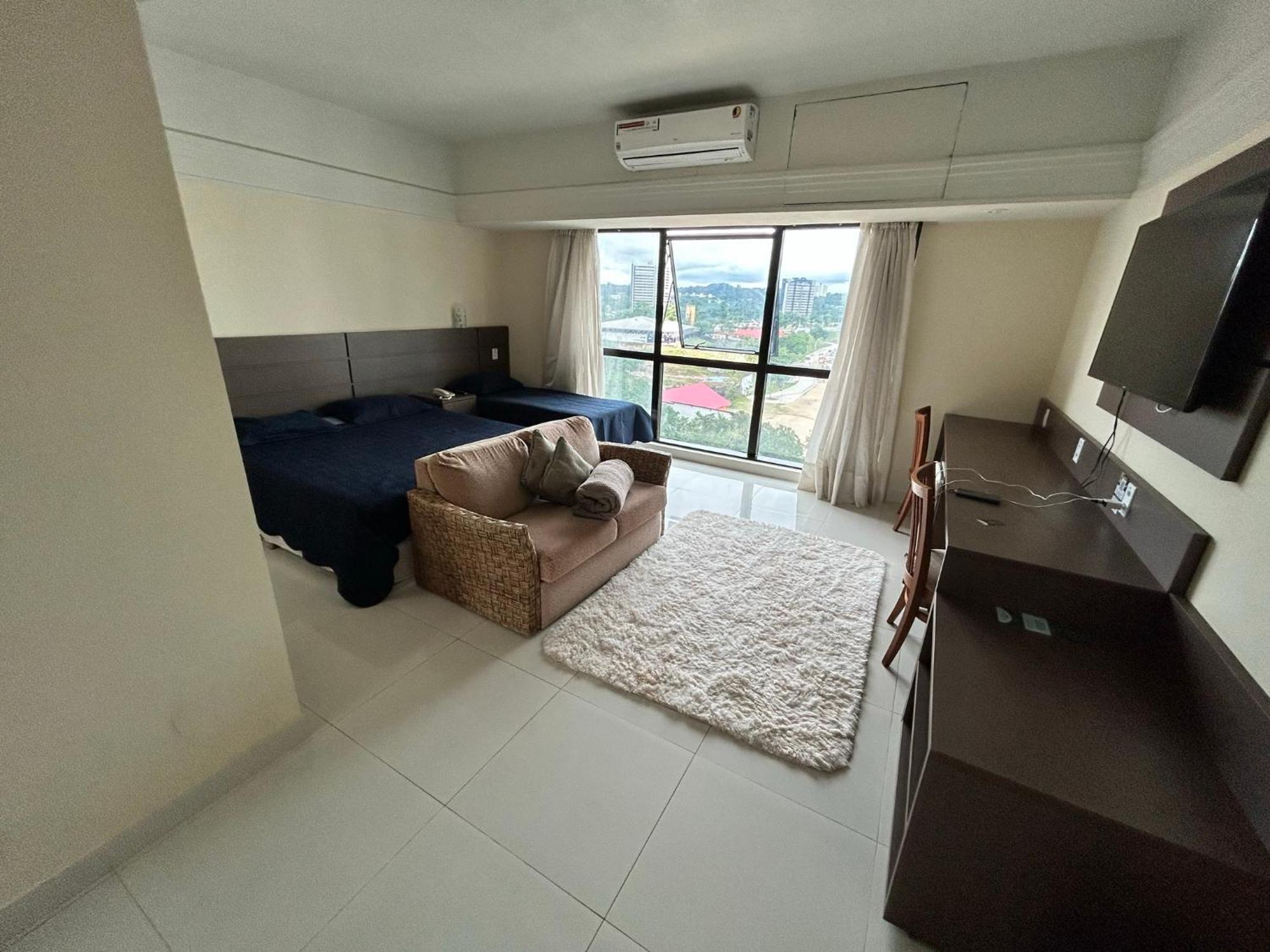 Tropical Executive Flat Vista da Orla Aparthotel Manaus Exterior foto