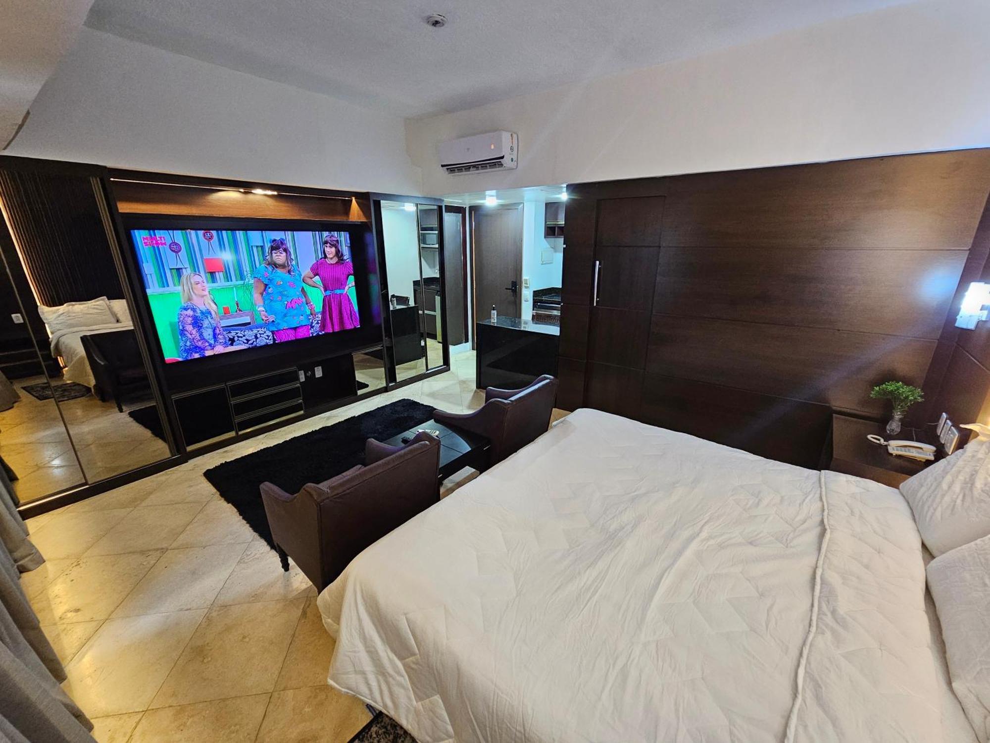 Tropical Executive Flat Vista da Orla Aparthotel Manaus Exterior foto